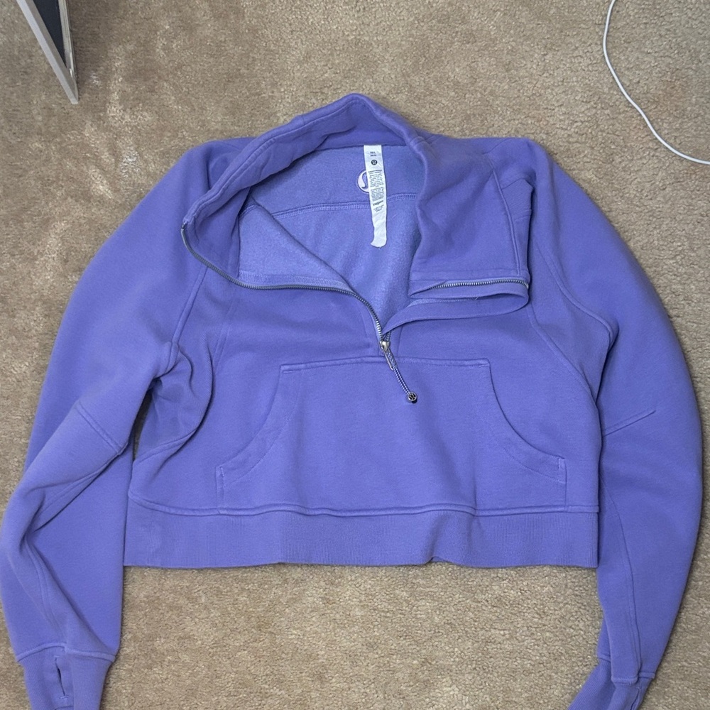 lululemon athletica Lavender Half-Zip Hoodie